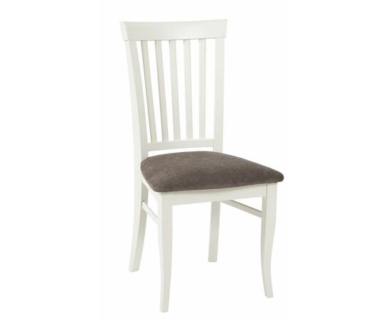 Стул полумягкий Лотос (Слоновая кость/ткань Опера какао) | Интернет магазин мебели и декора LifeDekor