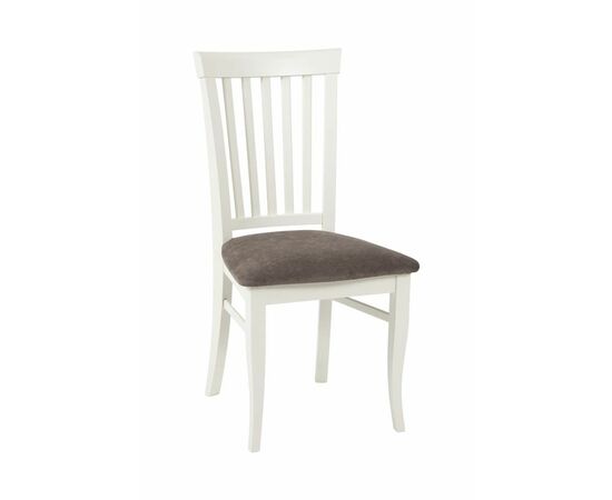 Стул полумягкий Лотос (Слоновая кость/ткань Опера какао), изображение 2 | Интернет магазин мебели и декора LifeDekor