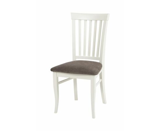 Стул полумягкий Лотос (Слоновая кость/ткань Опера какао), изображение 3 | Интернет магазин мебели и декора LifeDekor