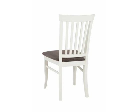 Стул полумягкий Лотос (Слоновая кость/ткань Опера какао), изображение 4 | Интернет магазин мебели и декора LifeDekor