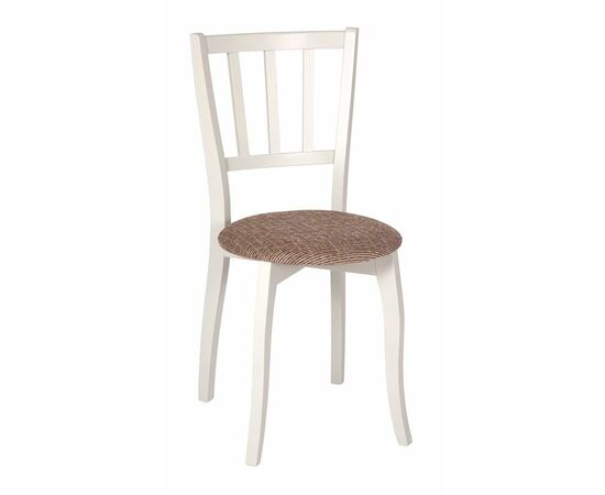 Стул Сальст (тон 308 слоновая кость/ткань Мерц белый) | Интернет магазин мебели и декора LifeDekor