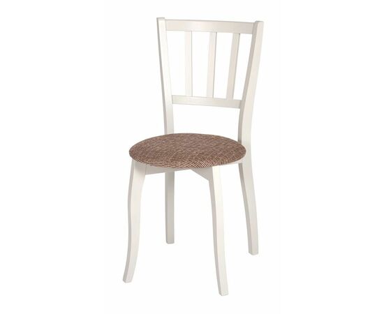 Стул Сальст (тон 308 слоновая кость/ткань Мерц белый), изображение 2 | Интернет магазин мебели и декора LifeDekor