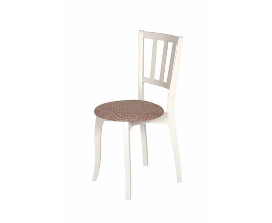 Стул Сальст (тон 308 слоновая кость/ткань Мерц белый), изображение 3 | Интернет магазин мебели и декора LifeDekor