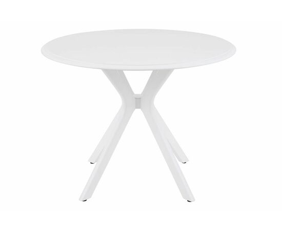 Стол Пекин (1000*1000+300/цвет столешницы Белый/цвет ножек Белый), изображение 3 | Интернет магазин мебели и декора LifeDekor