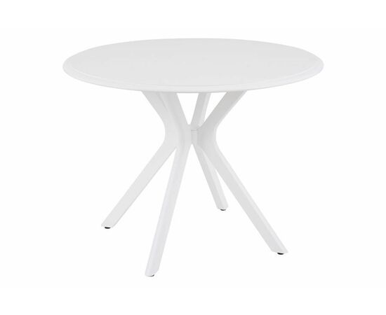 Стол Пекин (1000*1000+300/цвет столешницы Белый/цвет ножек Белый), изображение 2 | Интернет магазин мебели и декора LifeDekor