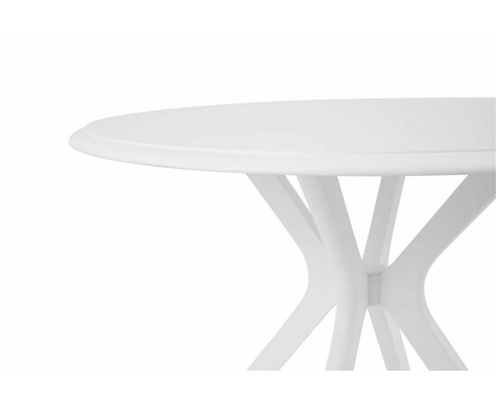 Стол Пекин (1000*1000+300/цвет столешницы Белый/цвет ножек Белый), изображение 4 | Интернет магазин мебели и декора LifeDekor