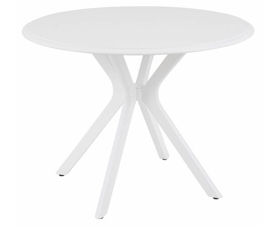 Стол Пекин (1000*1000+300/цвет столешницы Белый/цвет ножек Белый) | Интернет магазин мебели и декора LifeDekor