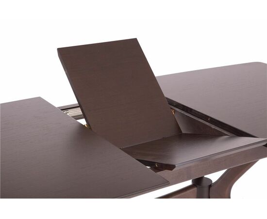 Стол Марко (1300*820+320/цвет столешницы Темный орех/цвет ножек Темный орех), изображение 5 | Интернет магазин мебели и декора LifeDekor