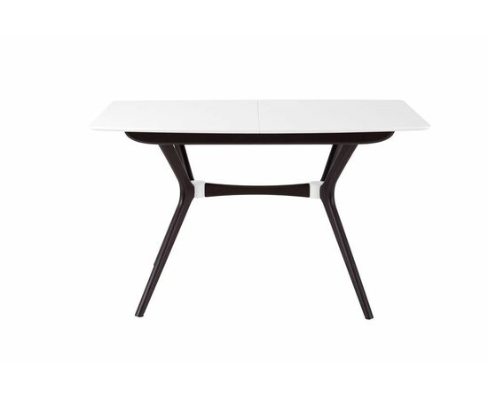 Стол Марко (1300*820+320/цвет столешницы Белый/цвет ножек Венге), изображение 4 | Интернет магазин мебели и декора LifeDekor