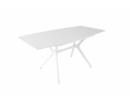 Стол Марко (1300*820+320/цвет столешницы Белый/цвет ножек Белый), изображение 2 | Интернет магазин мебели и декора LifeDekor