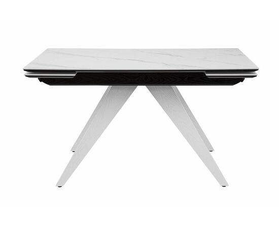 Стол Невада керамика (1400*820+300+300/керамика Baolai/цвет ножек Белый) | Интернет магазин мебели и декора LifeDekor