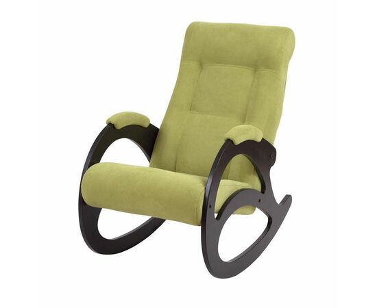 Кресло-качалка Орион 4 (Венге/Verona Apple Green) | Интернет магазин мебели и декора LifeDekor