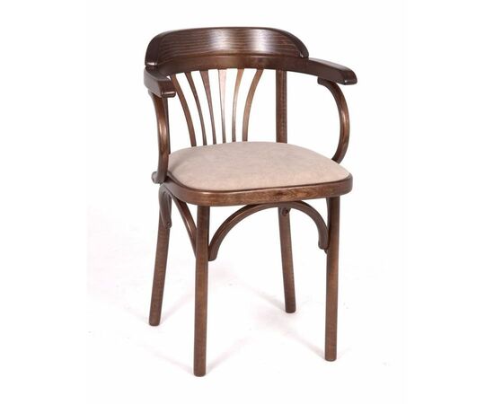 Стул Венский мягкий (темный тон, ткань RS 16) | Интернет магазин мебели и декора LifeDekor