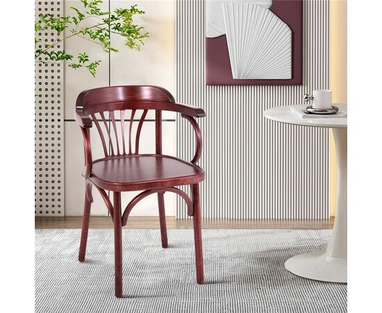 Стул Венский твердый (махагон) | Интернет магазин мебели и декора LifeDekor