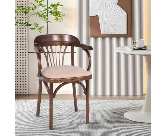 Стул Венский мягкий (темный тон, ткань RS 16), изображение 10 | Интернет магазин мебели и декора LifeDekor