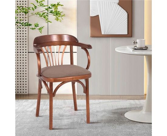 Стул Венский мягкий (средний тон, ткань RS 08) | Интернет магазин мебели и декора LifeDekor