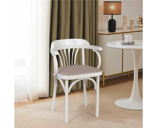 Стул Венский мягкий (слоновая кость, ткань 1 beige) | Интернет магазин мебели и декора LifeDekor