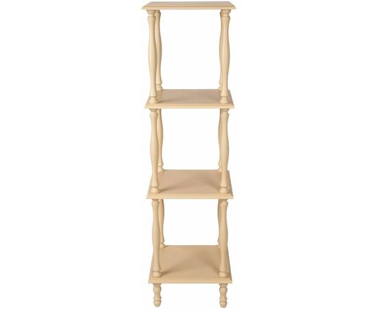 Этажерка 4 полки  (Слоновая кость), изображение 2 | Интернет магазин мебели и декора LifeDekor