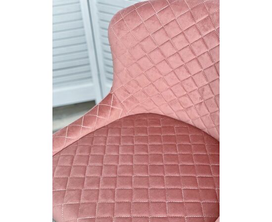 Полубарный стул ARTEMIS BLUVEL-52 PINK (H=65cm), велюр М-City, изображение 3 | Интернет магазин мебели и декора LifeDekor