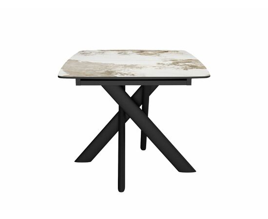 Стол DikLine DKB110, Керамика PANDORA глянец, опоры черные, изображение 5 | Интернет магазин мебели и декора LifeDekor