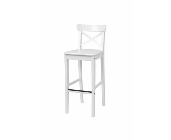 Стул барный "Ингольф 740" (Белый тон 7/жесткий), изображение 2 | Интернет магазин мебели и декора LifeDekor
