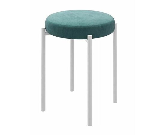 Табурет BOB (b15 / MINT LUX/Белый) | Интернет магазин мебели и декора LifeDekor