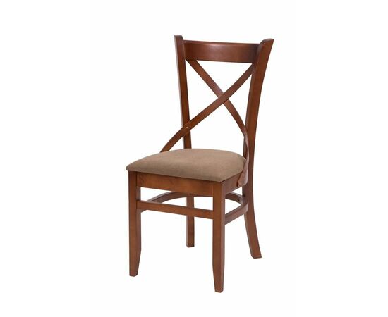 Стул "Хью" (средний тон/темно-бежевый М08), изображение 2 | Интернет магазин мебели и декора LifeDekor