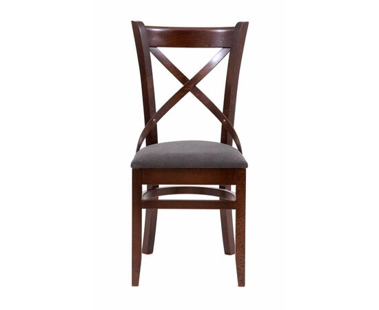 Стул "Хью" (темный тон/темно-серый М07) | Интернет магазин мебели и декора LifeDekor