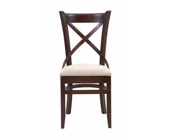 Стул "Хью" (темный тон/бежевый М02) | Интернет магазин мебели и декора LifeDekor