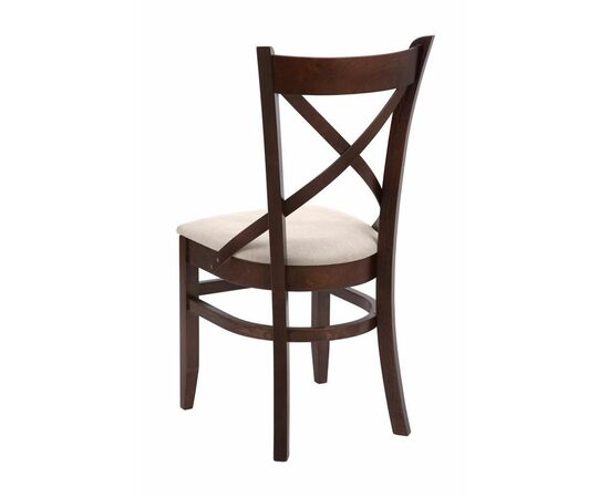 Стул "Хью" (темный тон/бежевый М02), изображение 2 | Интернет магазин мебели и декора LifeDekor