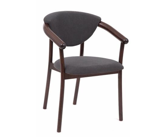 Кресло венское "АРТ" (темный тон/темно-серый М07), изображение 2 | Интернет магазин мебели и декора LifeDekor