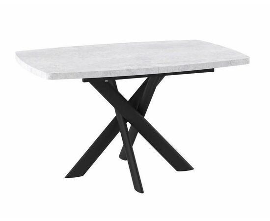 Стол Andres (LEONEL) -130 (130/165 х 85 / серый сланец / черный) | Интернет магазин мебели и декора LifeDekor