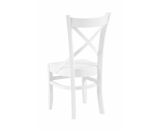 Стул "Hugo" твердый (Белая эмаль), изображение 2 | Интернет магазин мебели и декора LifeDekor