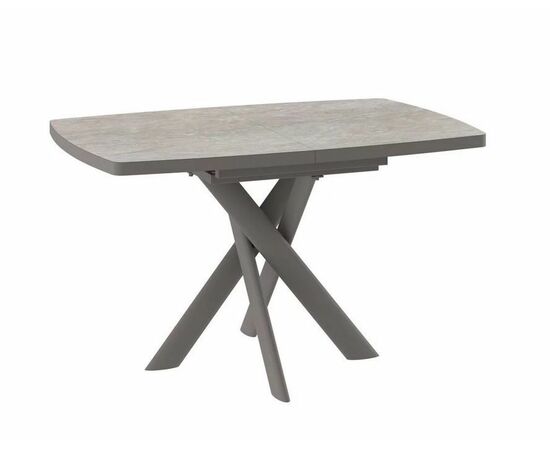 Стол Andres -130 (130/165 х 85 /камень бежевый-HPL/капучино) | Интернет магазин мебели и декора LifeDekor