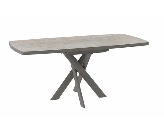 Стол Andres -130 (130/165 х 85 /камень бежевый-HPL/капучино), изображение 2 | Интернет магазин мебели и декора LifeDekor