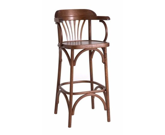 Стул барный 750 Венский твердый (средний тон) | Интернет магазин мебели и декора LifeDekor