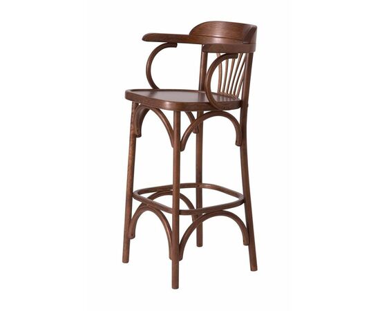 Стул барный 750 Венский твердый (средний тон), изображение 2 | Интернет магазин мебели и декора LifeDekor
