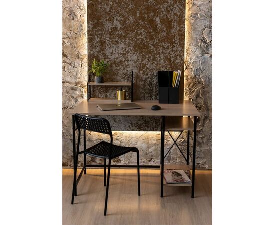 Стеллаж Ангули 250х600 настенный-настольный (ясень шимо светлый), изображение 3 | Интернет магазин мебели и декора LifeDekor