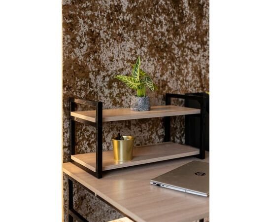 Стеллаж Латус-20 настенный-настольный 290х580 (ясень шимо светлый), изображение 4 | Интернет магазин мебели и декора LifeDekor