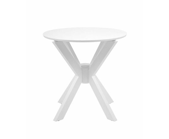 Стол Милан 800 не раскладной (белая эмаль), изображение 2 | Интернет магазин мебели и декора LifeDekor