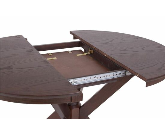 Стол Милана 900 раздвижной (темный тон), изображение 5 | Интернет магазин мебели и декора LifeDekor