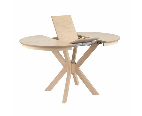 Стол Милан 900 раздвижной (беленый дуб), изображение 4 | Интернет магазин мебели и декора LifeDekor