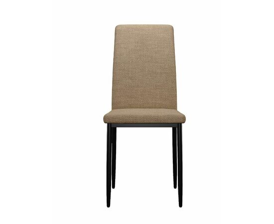 Стул DikLine 272 SB4 бежевый, ножки черные, изображение 4 | Интернет магазин мебели и декора LifeDekor