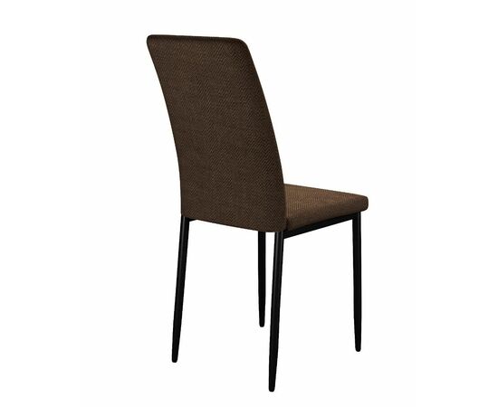 Стул DikLine 272 SB3 шоколад, ножки черные, изображение 2 | Интернет магазин мебели и декора LifeDekor