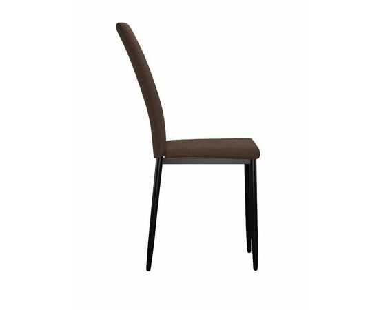Стул DikLine 272 SB3 шоколад, ножки черные, изображение 3 | Интернет магазин мебели и декора LifeDekor