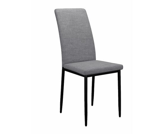 Стул DikLine 272 SB6 св. серый, ножки черные | Интернет магазин мебели и декора LifeDekor