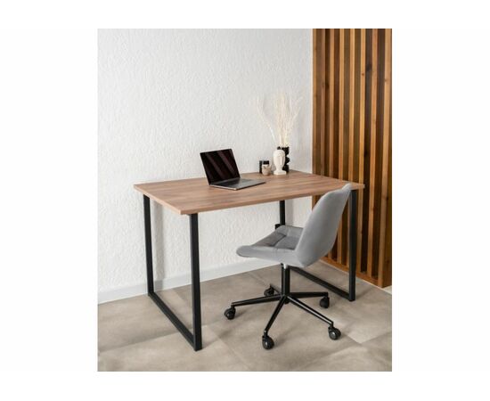 Стол деревянный Лиман 120 х 80 дуб крафт табачный / черный матовый, изображение 7 | Интернет магазин мебели и декора LifeDekor