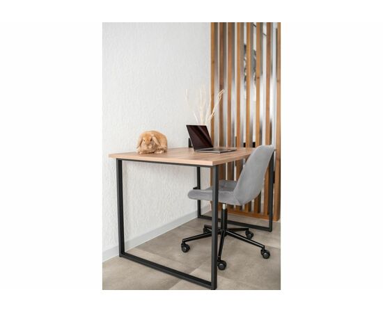 Стол деревянный Лиман 120 х 80 дуб крафт табачный / черный матовый, изображение 8 | Интернет магазин мебели и декора LifeDekor