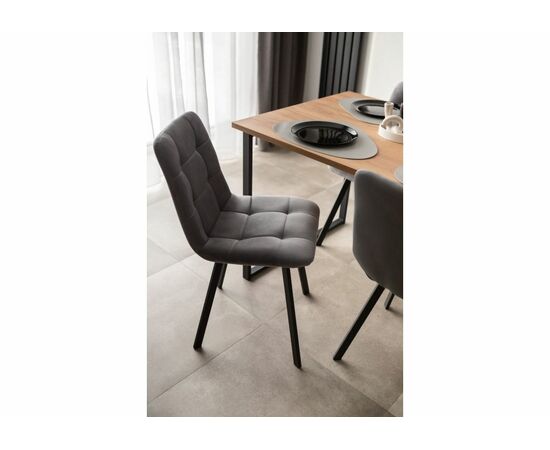 Стол деревянный Лиман 120 х 80 дуб крафт золотой / черный матовый, изображение 12 | Интернет магазин мебели и декора LifeDekor