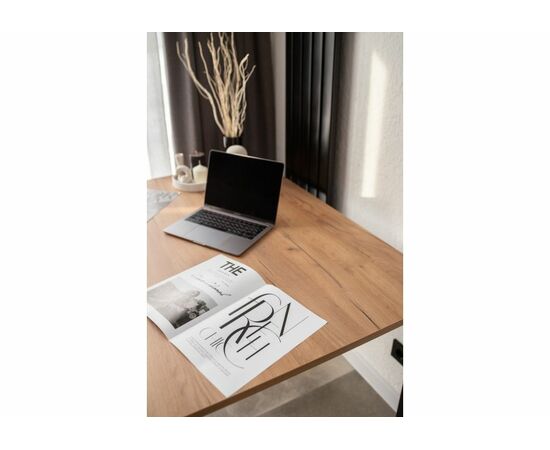 Стол деревянный Лиман 120 х 80 дуб крафт золотой / черный матовый, изображение 15 | Интернет магазин мебели и декора LifeDekor